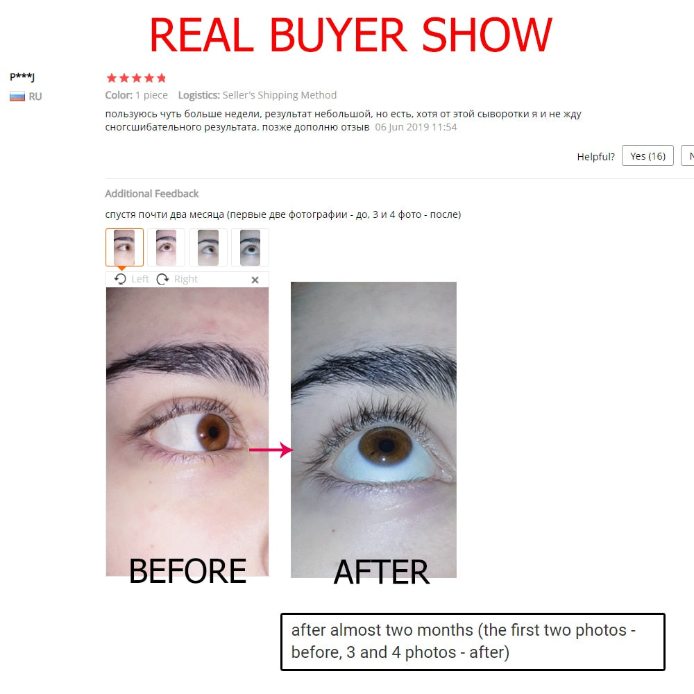 Eyelash Growth Serum