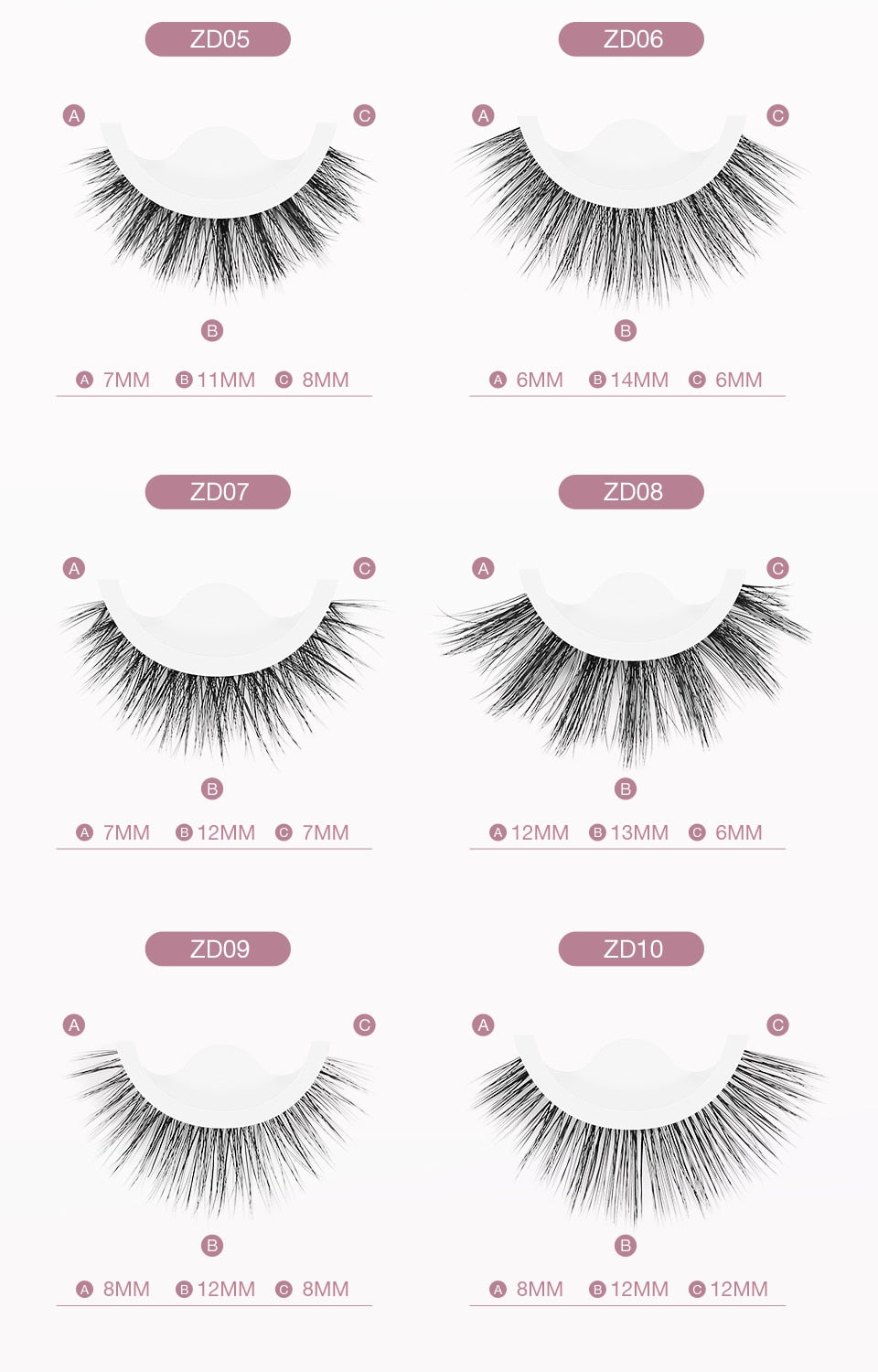 Self-Adhesive False Eyelashes