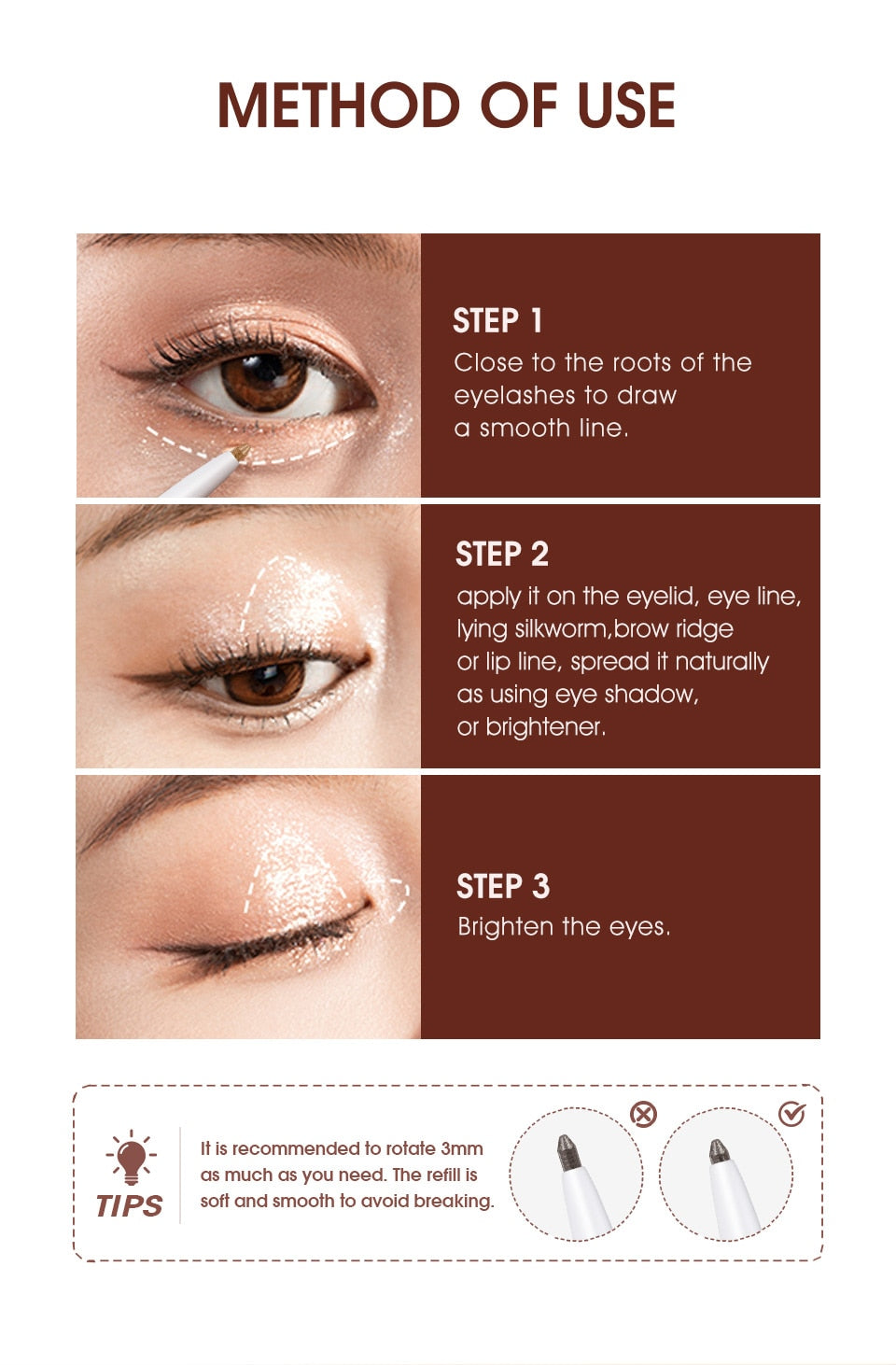 Eye Shadow & Liner pen