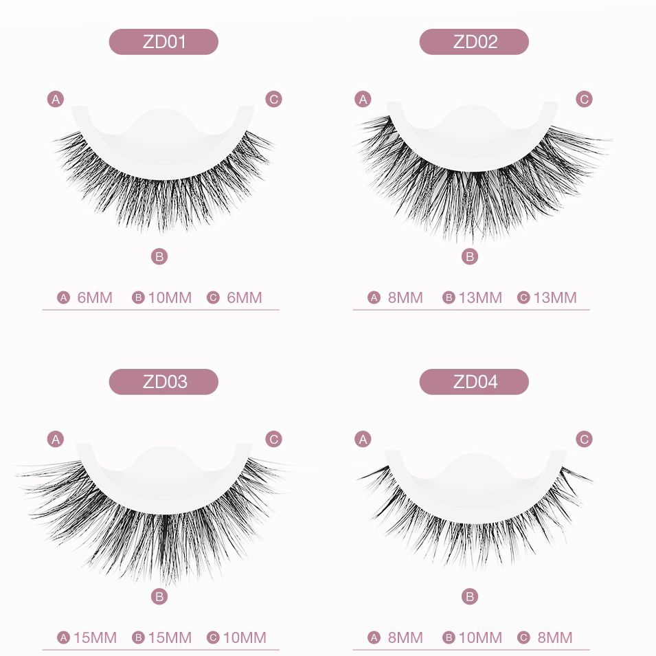 Self-Adhesive False Eyelashes