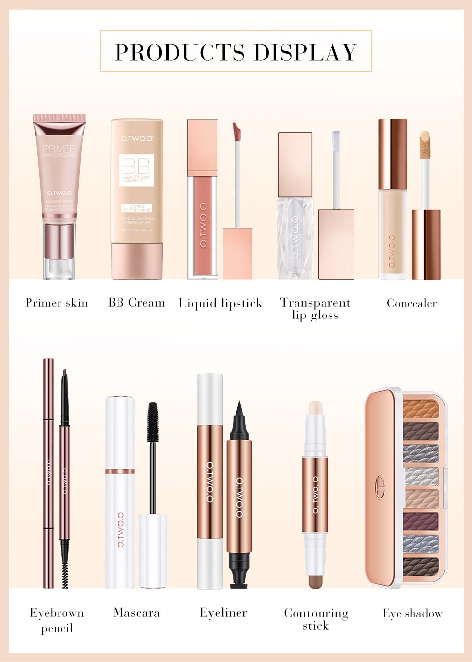5/10pcs Makeup Set