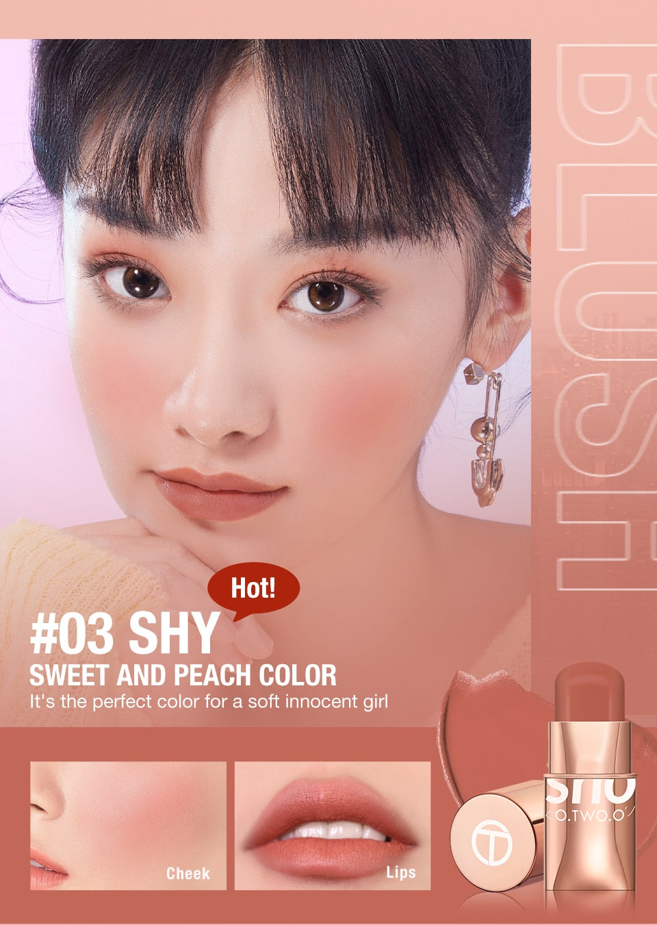 Lipstick Blush Stick
